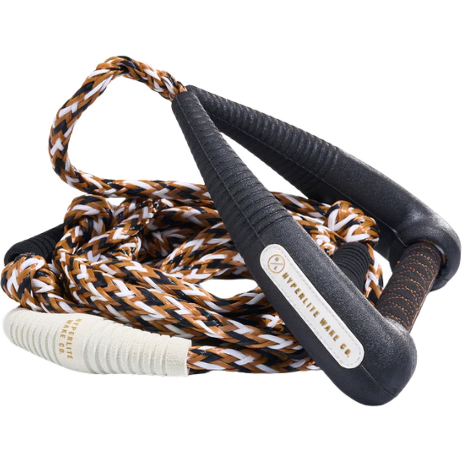 2026 Hyperlite 25Ft Storm Surf Rope With Handle HA-PK-WS.1 - Brown